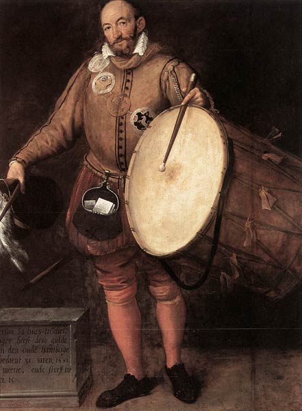 Pierson la Hues, geschilderd door Gilles Congnet, 1581